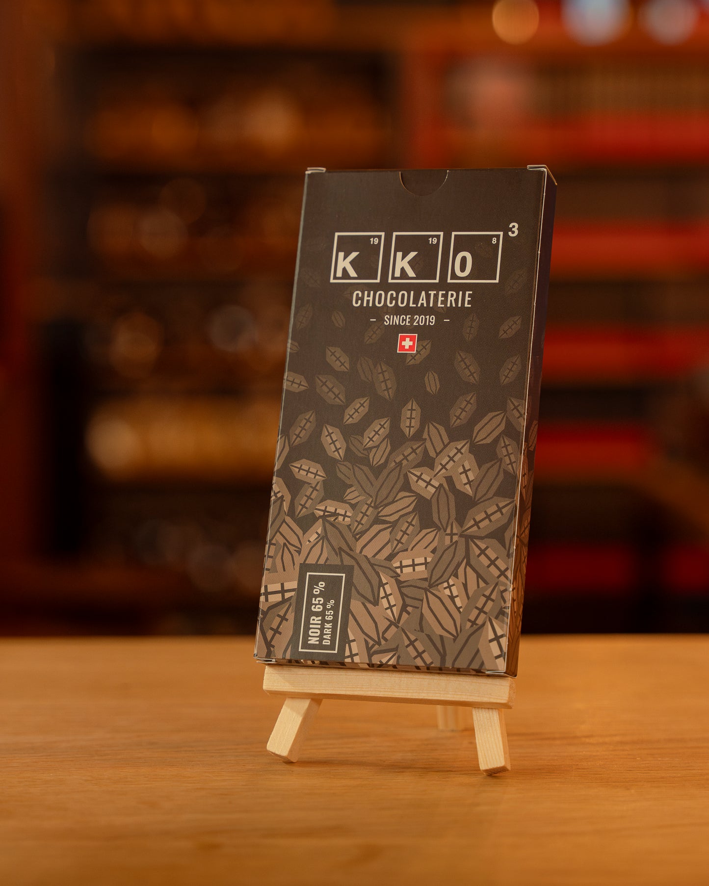 Tablette chocolat noir Maracaïbo 65 % — KKO³, Porrentruy